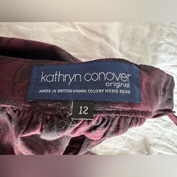 1980’s Kathryn Conover Victorian/Prairie Style 2 Piece SkirtSZ 12/Blouse SZ 8 - Picture 11 of 16